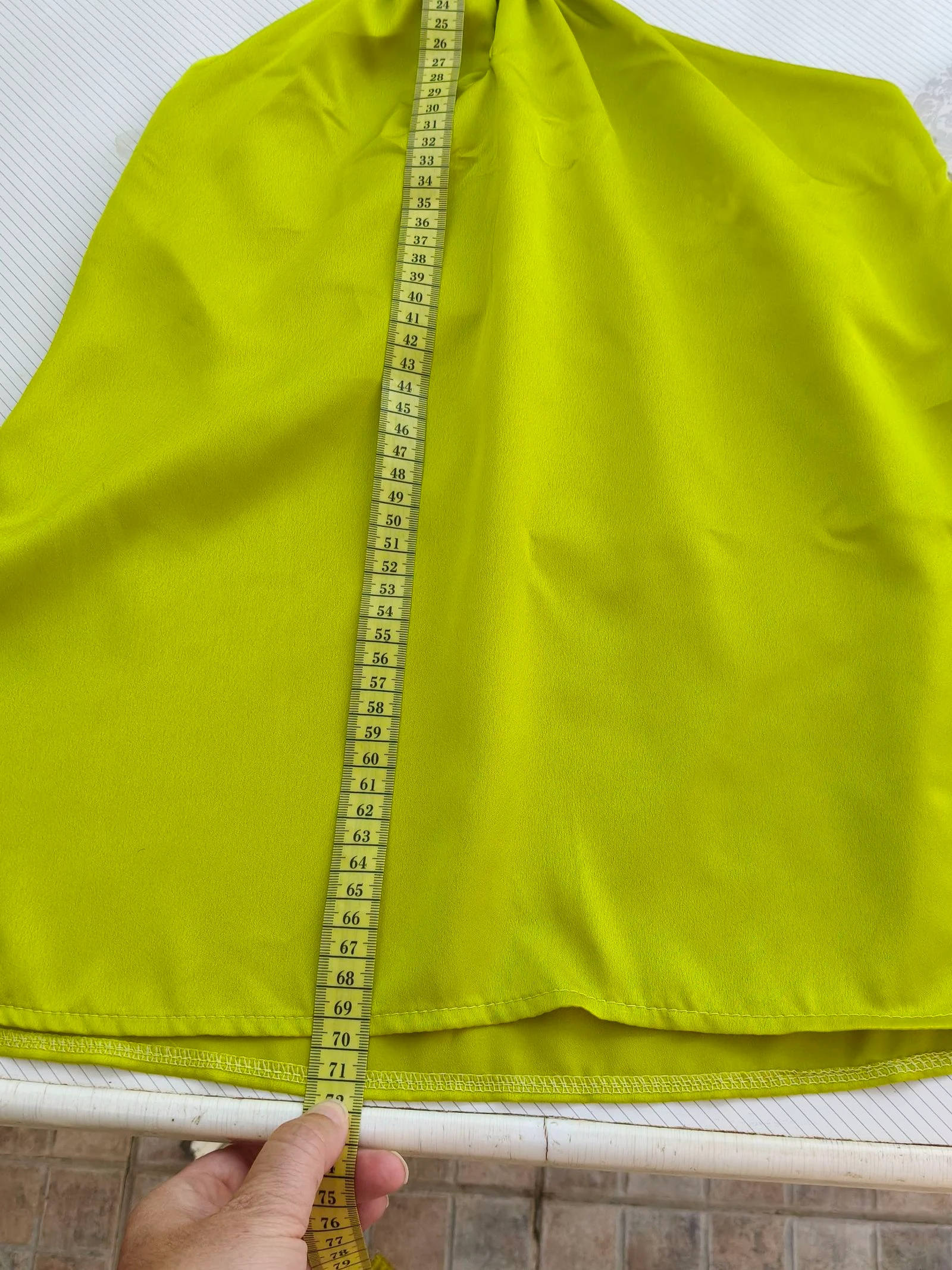 Conjunto Amarelo Lima Halter e Saia – photo 10